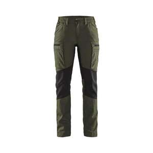 BLAKLADER - 715918454298C46 Pantalones de servicio para mujer Stretch Forest Night/Black-PANTALONES DE TRABAJO EAN 7330509918975 - Product Image 5