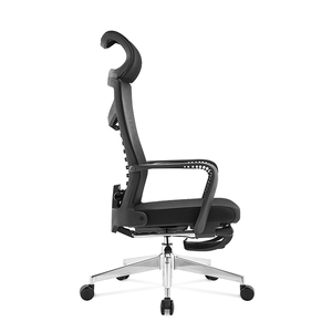 Venta al por mayor Foshan el <span class=keywords><strong>mejor</strong></span> diseño giratorio ordenador de trabajo ejecutivo de malla ergonómica <span class=keywords><strong>silla</strong></span> de oficina con reposapiés - Product Image 2