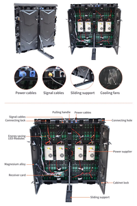 P4-P10 ngoài trời không thấm nước LED Video tường khổng lồ chu vi Hội Đồng Quản trị cho sân vận động Tòa Án bên màn hình - Product Image 6