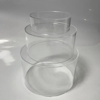 Présentoir alimentaire en acrylique transparent sur mesure, épaisseur personnalisée, échantillon gratuit pour buffets et traiteurs YAGELI YGL-0519