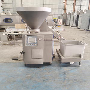เครื่องบรรจุไส้กรอกแบบนิวเมติก Aimeida รุ่นใหม่ สายการผลิตแบบปริมาณคงที่ ทำจากสแตนเลส 304 ใช้ไฟฟ้าสามเฟส AC 380V กำลังการผลิตสูง 6000 กก./ชม. - Product Image 2
