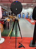 Photo Booth iPad & Kamera Portabel Laris Manis dengan Lampu LED RGB Kontrol Layar Sentuh dan Flight Case untuk Acara Pesta Pernikahan