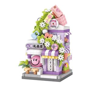 Modellino di Negozio in Miniatura 1:8, Regalo, Negozio di Snack e Cancelleria, Kit di Costruzioni con Mattoncini, Scatola in Plastica, Giocattolo Unisex per Bambini - Product Image 4