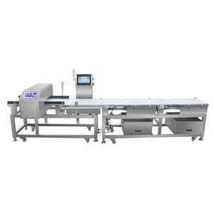 เครื่องตรวจจับโลหะและเครื่องชั่งน้ำหนักแบบสายพานลำเลียงอุตสาหกรรม พร้อมระบบแยกสินค้าที่ไม่ผ่านมาตรฐาน - Product Image 6