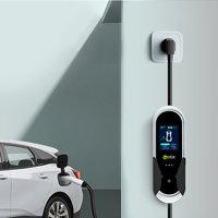 Cargador de Vehículos Eléctricos Modelo E-Pro Zencar EVSE 32A 7KW Móvil Nivel 2 GBT para Autos Eléctricos Chinos GB/T, Carga Rápida