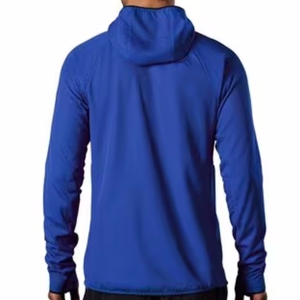 New Phong Cách Người Đàn Ông Đầy Đủ Zip Cực Lông Cừu Biểu Tượng Tùy Chỉnh 100% Polyester Vải Micro Cực Lông Cừu Áo Khoác - Product Image 6