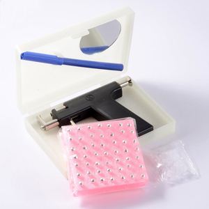 Pistolet de perçage d'oreilles auto-perforant, kit de pistolets à rivets pour cartilage, machine à percer les oreilles, ensemble d'outils de perçage corporel - Product Image 6