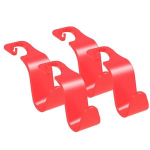 4 pièces – Porte-sacs élégant pour siège arrière de voiture, pour sacs à main, vêtements, manteaux, sacs d'épicerie, multicolore - Product Image 4