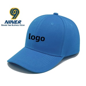 Customized 6-piece Baseball Cap Men's and Women's Casual Solid Color Sun protection Duckbill Cap Corporate logo Customization