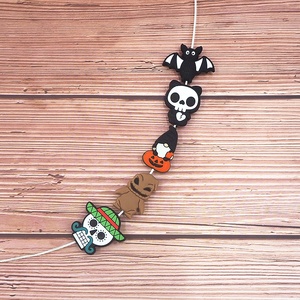Bán buôn bán Hot cấp thực phẩm Silicone hạt Halloween chủ đề cho bé chăm sóc răng miệng DIY Pacifier chuỗi làm - Product Image 5