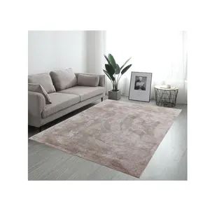 Hand Tufting Rugs Shaggy Carpets for Living Room Bedroom Soft Silk Cotton Carpets