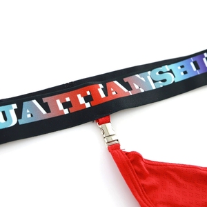 Bretelle Custom da uomo Sexy traspirante perizoma a vita bassa erotica biancheria intima <span class=keywords><strong>con</strong></span> grande rigonfiamento per uomo Gay - Product Image 3