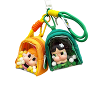 Pop Mart PVC haute transparence Portable extérieur aveugle boîte affichage sac suspendu enfants anti-poussière stockage bureau Figurine