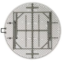 Table de pique-nique pliante en plastique ronde et légère de 1,5 m pour l'extérieur, vente en gros d'usine