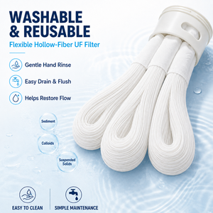 <span class=keywords><strong>Cartouche</strong></span> <span class=keywords><strong>de</strong></span> membrane d'ultrafiltration compacte en PVDF avec fibres creuses <span class=keywords><strong>de</strong></span> 0,01 micron pour équipement <span class=keywords><strong>de</strong></span> purification <span class=keywords><strong>de</strong></span> l'<span class=keywords><strong>eau</strong></span> - Product Image 5
