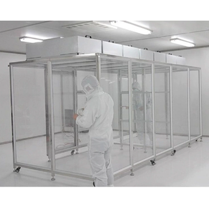 Cabina di Produzione GMP Personalizzata con Filtro HEPA a Parete Rigida <span class=keywords><strong>in</strong></span> Acrilico, Motore ad Alta Efficienza, FFU, Camera Bianca, Nuova - Product Image 1