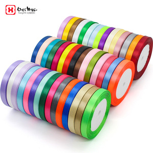 Beihai Satin Ribbon 1Cm Polyester Gift Packaging Wedding Decoration Cross Border Wholesale - Product Image 1