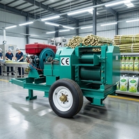 Broyeur de sucre industriel 10 tonnes, machine de raffinerie de canne à sucre, moulin à broyer pour presser la canne en Haïti et au Kenya
