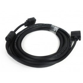 สาย VGA 5 เมตร ชายต่อชาย ทองแดงปลอดออกซิเจน ป้องกันด้วยเส้นใย สำหรับจอภาพ ความละเอียด 1080P หุ้มด้วย PVC - Product Image 1