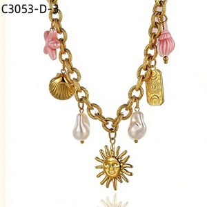 สร้อยคอแฟชั่น C3053 สำหรับผู้หญิง เครื่องประดับคุณภาพสูง - Product Image 1