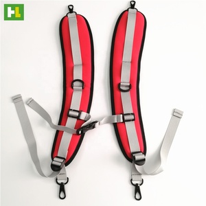 Высококачественный съемный красный рюкзак с подкладкой SBR плечевой ремень - Product Image 1