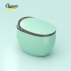Toilette électrique intelligente de luxe verte avec capteur automatique 220V et télécommande Produit OEM de haute qualité - Product Image 1