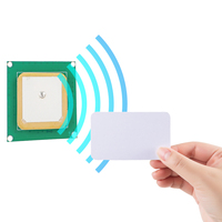 Módulo RFID FONKAN de Tamaño Pequeño de 1M con Antena Integrada, Módulo RFID UHF Todo en Uno para Raspberry Pi, Módulo de Interfaz TTL 232