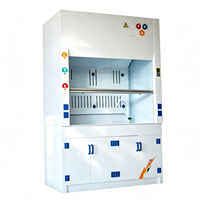 Hotte de laboratoire PP avec évier, armoire à fumées chimiques antidéflagrante