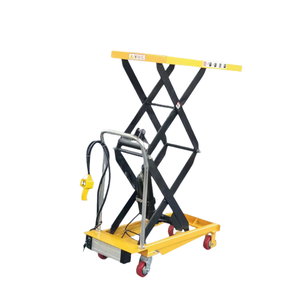 Draagbare Hydraulische Mobiele Schaarlift Tafel Platform <span class=keywords><strong>Trolley</strong></span> - Product Image 5
