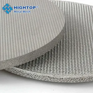10 Micron 2Um Stainless Steel Five Layers Sintered Wire Mesh Filter Plate