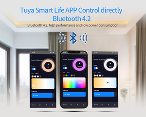 <span class=keywords><strong>5</strong></span> In1 <span class=keywords><strong>Wireless</strong></span> maglia LED Strip <span class=keywords><strong>Controller</strong></span> Tuya Smart App controllo per monocromatico CCT RGB RGB W rgbct LED Strip luci - Product Image 5