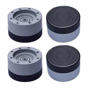 Patins de machine à laver universels réglables en hauteur, antidérapants et anti-vibrations pour lave-linge et sèche-linge, support de base pour réfrigérateur - Product Image 6