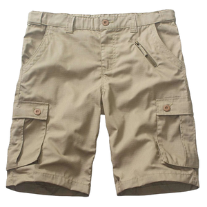 Pantalones Cortos Cargo Holgados para Hombre, con Cierre de Cremallera, Transpirables, Lisos, Casuales, Talla Grande, con Bolsillos para Mayor Comodidad y Uso Diario - Product Image 1