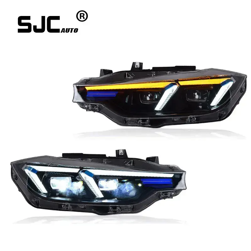 SJC Auto Parts LED Modified Headlights for BMW 3 SERIES F30 F35 2013-2018 headlight Assembly front light New Upgrade Headlamp