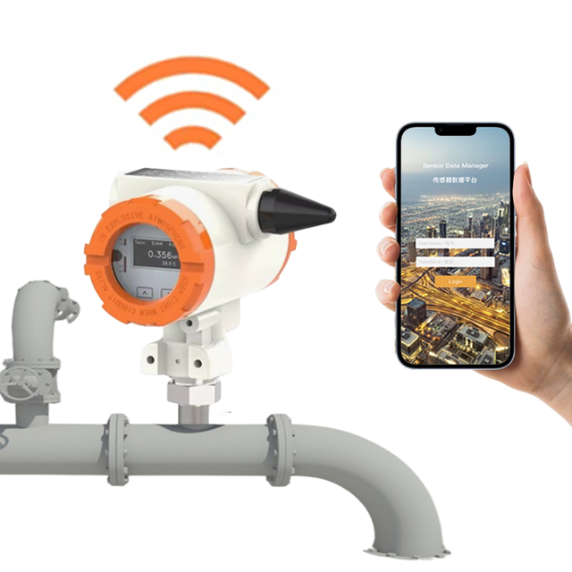 Moray Hot Sale ME6001P MQTT 4G LoRaWAN Industrial Level Transmitter Oil Pressure Sensor Water Wireless IP66 OLED Display