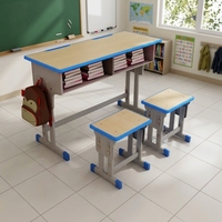 Ensemble de deux chaises de bureau pour étudiants, en bois, style moderne minimaliste, mobilier scolaire pour les devoirs des enfants, écologique, durable, facile à assembler