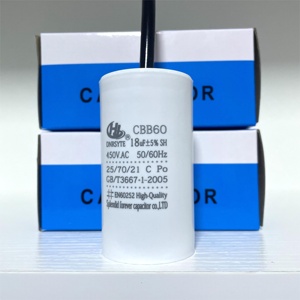 <span class=keywords><strong>18uf</strong></span> <span class=keywords><strong>450V</strong></span>.AC 50/60Hz <span class=keywords><strong>CBB60</strong></span> condensateur de type câble condensateur spuer bicai est à prix favorable - Product Image 1