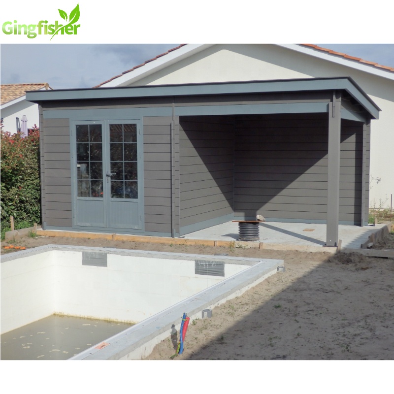 Прочный композитный садовый переносной строительный композитный сарай
