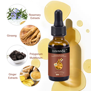 Huile Capillaire Bio Croissance Sans Rinçage à la Biotine, au Gingembre, à l'Huile <span class=keywords><strong>de</strong></span> Ricin et à l'Acide Hyaluronique pour le Traitement <span class=keywords><strong>de</strong></span> la Perte <span class=keywords><strong>de</strong></span> <span class=keywords><strong>Cheveux</strong></span> chez la <span class=keywords><strong>Femme</strong></span> et les <span class=keywords><strong>Cheveux</strong></span> Secs/Dommagés - Product Image 2