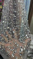 Nouvelle Arrivée 2026 Robe de Mariée Sirène en Satin, Entièrement Ornée de Diamants, Traîne Longue, Robe de Mariée Africaine