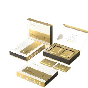 Customized Packaging Boxes For Face Masks Cosmetics Gifts Printed Lidded <b>Book</b> <b>Box</b> Design Zhejiang Origin Paper Material - Product Image 1