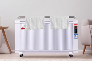 Radiateur électrique numérique <span class=keywords><strong>programmable</strong></span> avec écran LCD, protection contre la surchauffe, ventilation, classe énergétique, efficacité énergétique, montage mural - Product Image 2