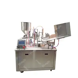 Máquina automática de enchimento e selagem de tubos de creme de alumínio e plástico para cosméticos de mesa brandnew