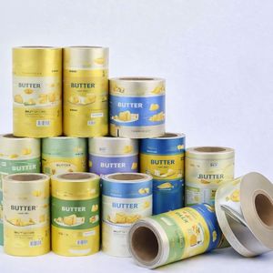 Papier d'emballage en feuille d'aluminium imprimé |   Laminé papier/PE/aluminium |   Emballage résistant à la graisse, fourniture OEM - Product Image 5