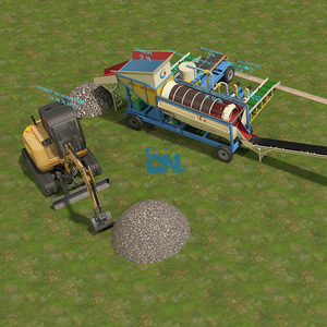 सिएरा लियोन सोने रेत trommel placer मेरा सोने धोने खनन संयंत्र - Product Image 2