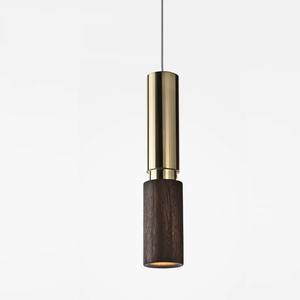 Luxury Modern Minimalist Solid Wood Dining Table Retro Pendant <b>Light</b> <b>for</b> Restaurant <b>Bedroom</b> Office Featuring Nordic Art Splicing - Product Image 1