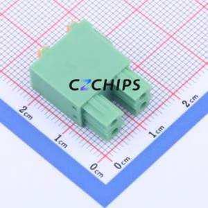 KF2EDGKNH-3.5-2*2P Plug-in Terminal Block P=3.5mm Connector ( Connector Type: Male Plug )( Construction: 2x2P )( Pitch: 3.5mm ) - Product Image 2