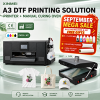 Printer DTF A3 Xp600 Mesin Cetak DTF A3 dengan Tinta CMYK Putih CE Pelatihan Teknis Gratis dan Layanan Instalasi Jarak Jauh