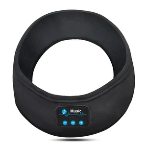 Gym Yoga Fitness Sports Wireless with Earphone Waterproof Wireless player Music Sweatband Hair Band Headband Head Band