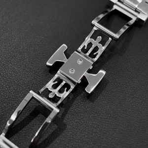 <span class=keywords><strong>Bracelet</strong></span> CNC de luxe en acier PP/RLX/RM - Fermoir de sécurité double papillon et pièces personnalisées OEM - Product Image 4